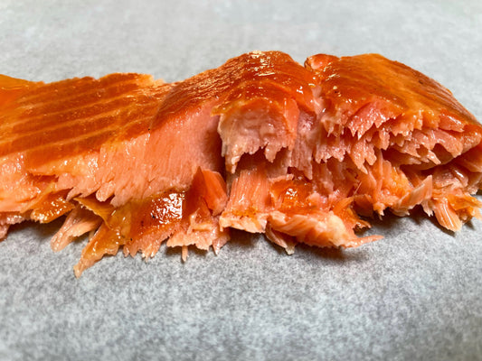 Hot (House) Smoked Ocean Trout (per 500g)